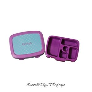 Bentgo kids lunch box, mermaid‎ scales print.
